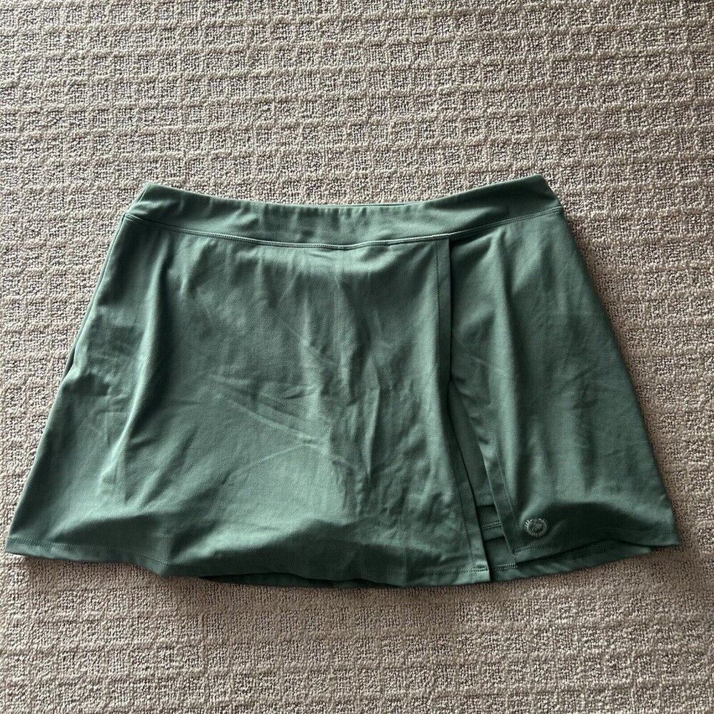 PINK Victoria’s Secret Wrap Skort Skirt Womens XXL Green Tennis Golf Activewear‎